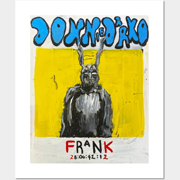 Frank - Donnie Darko Wall Art by ElSantosWorld